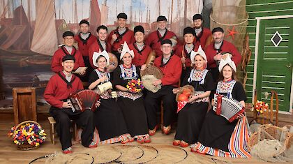 Foto in Volendams kostuum