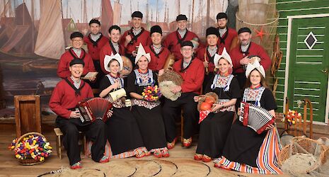 Foto in Volendams kostuum